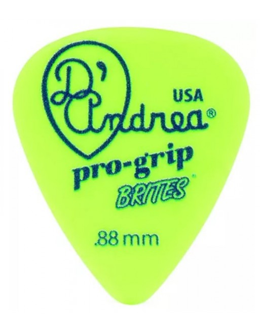 D'Andrea - Pro-Grip Brites - plectrum - 0.88 mm D'Andrea - Pro-Grip Brites - plectrum - 0.88 mm