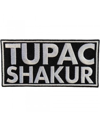 Tupac - Text Logo - Patch