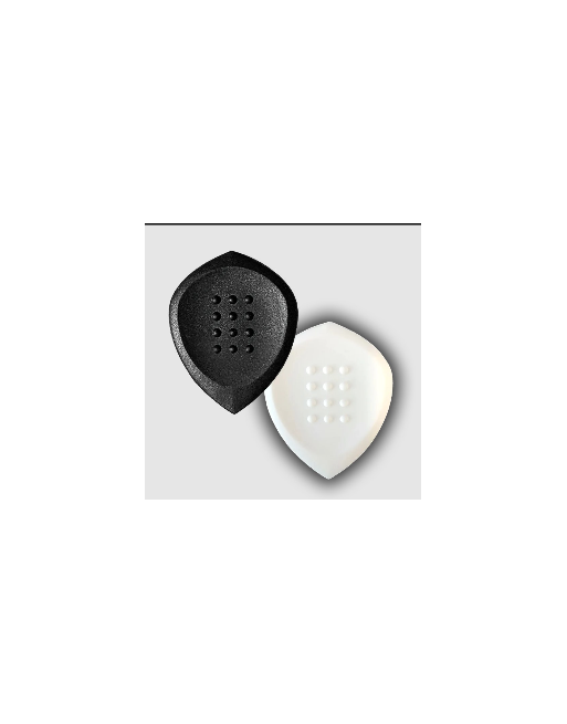 Attak Pik - Stealth - plectrum zwart/wit - 2.00 mm 20-pack Attak Pik - Stealth - plectrum zwart/wit - 2.00 mm 20-pack