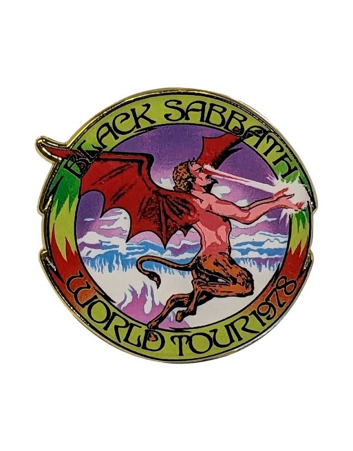 Black Sabbath - World Tour 1978 - Pin Black Sabbath - World Tour 1978 - Pin