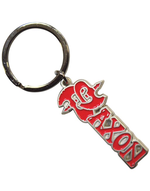 Saxon - Red Logo - Sleutelhanger