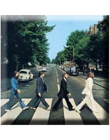 The Beatles - Abbey Road - Koelkast Magneet