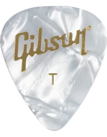 Gibson - Pearloid White - Plectrum - Thin
