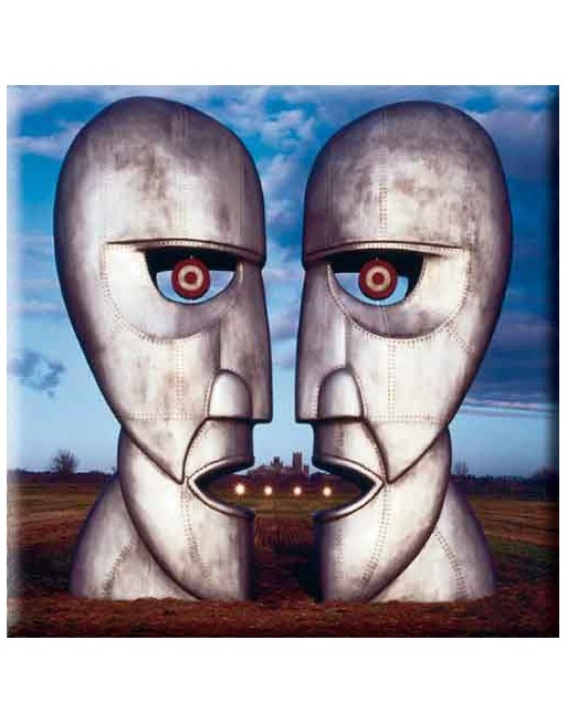 Pink Floyd - Division Bell Metal Heads - Koelkast Magneet - 7.5 x 7.5 cm Pink Floyd - Division Bell Metal Heads - Koelkast Magneet - 7.5 x 7.5 cm