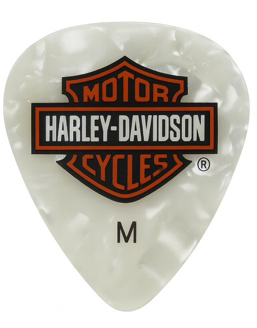 Jim Dunlop Harley Davidson Celluloid Plectrum Heavy Jim Dunlop Harley Davidson Celluloid Plectrum Heavy