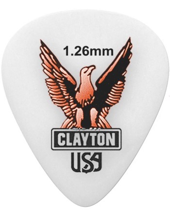 Clayton Acetal standaard plectrum 1.26 mm