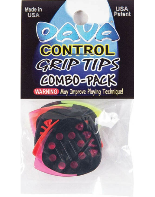 Dava Grip Tips Pick plectrum Combo 6-pack