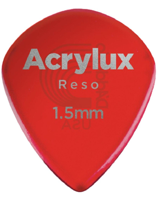 D'Addario Acrylux Reso Jazz III plectrum 1.50 mm