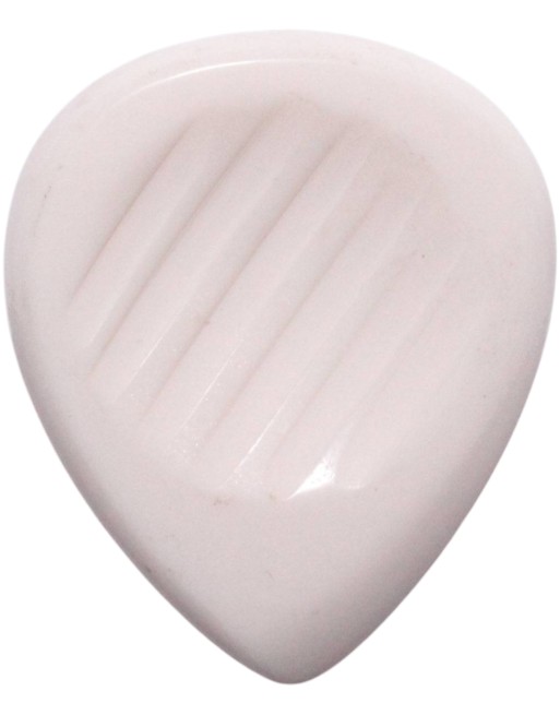 Chunky plectrum virgin white 5.00 mm