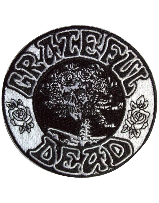 Grateful Dead - Black & White Bertha Circle - Patch