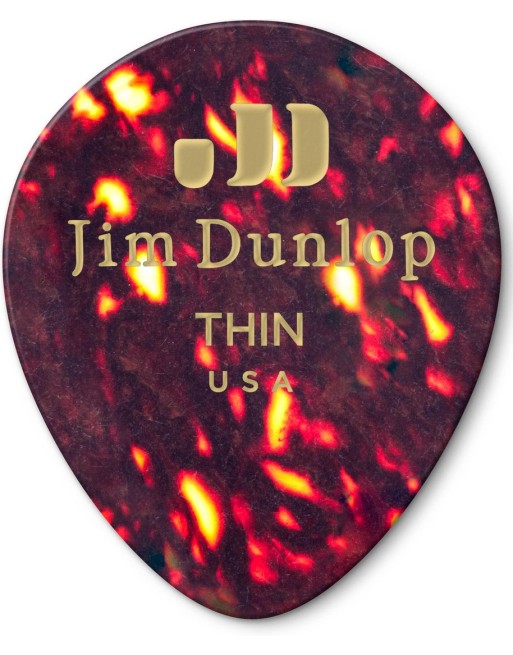 Jim Dunlop teardrop plectrum thin