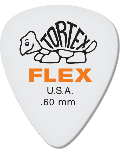 Jim Dunlop Tortex Flex plectrum 0.60 mm
