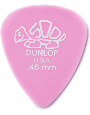 Jim Dunlop 41P046 Delrin® 500 plectrum 0.46 mm 12-pack
