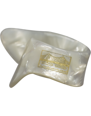 Golden Gate GP-8 Pearloid Duimplectrum Large extra dik 12-pack