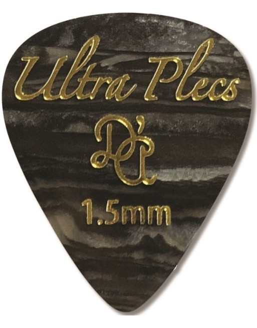 D'Andrea Ultra Plecs Black Oyster plectrum 1.50 mm