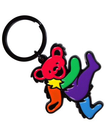 Grateful Dead - Purple Body Dancing Bear - Sleutelhanger