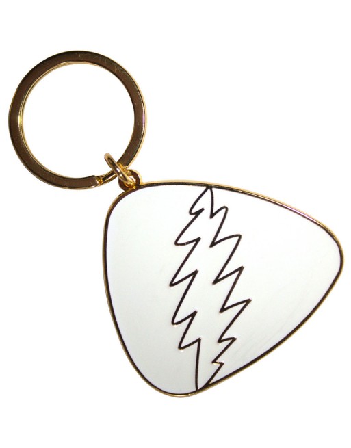 Grateful Dead - White Plectrum - Sleutelhanger