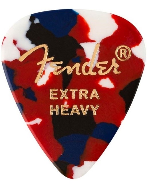 Fender 351 shape plectrum Extra Heavy