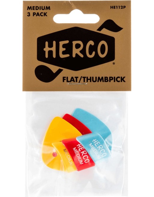 Herco duimplectrum medium 3-pack
