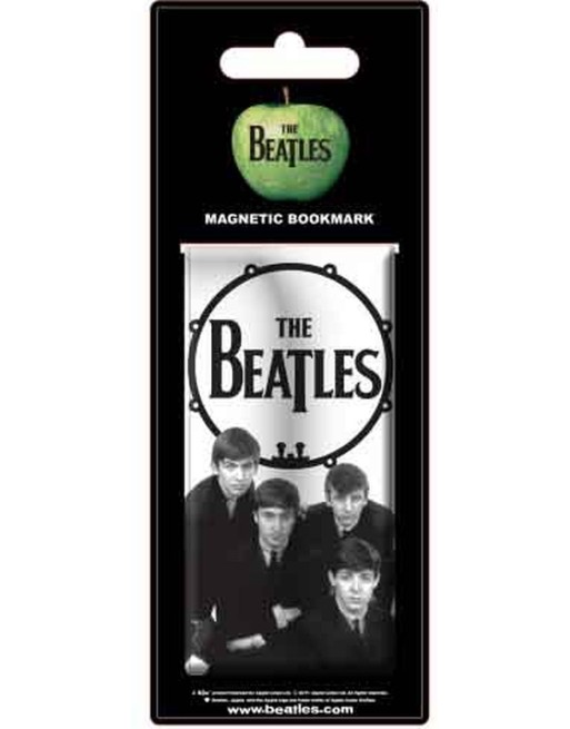 The Beatles - Drumhead - Boekenlegger - Magnetisch