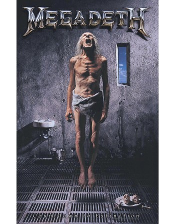 Megadeth Countdown to Extinction - Textiel Poster