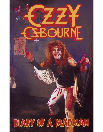 Ozzy Osbourne Diary of a Madman - Textiel Poster